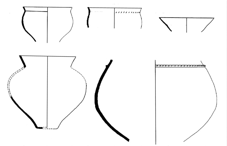 Bronceschalen (Zeichnungen Amt für Archäologie Thurgau)